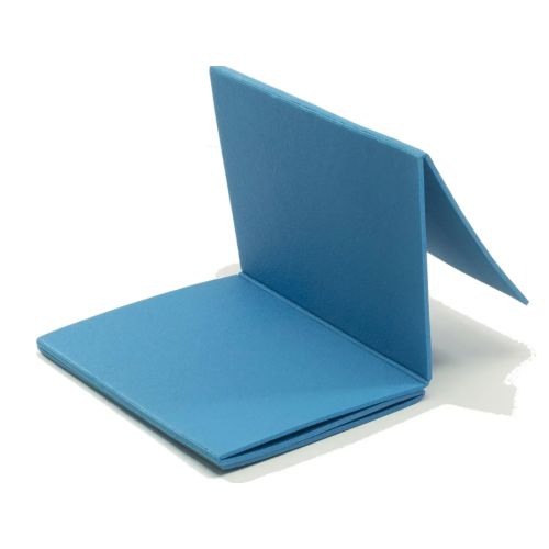 Коврик для фитнеса  Toorx Foldable 5-section 175 х 50 х 0,8 см Azzurro (MAT-175) - фото №3